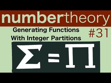 Introduction to product sum identities -- Number Theory 31 cover