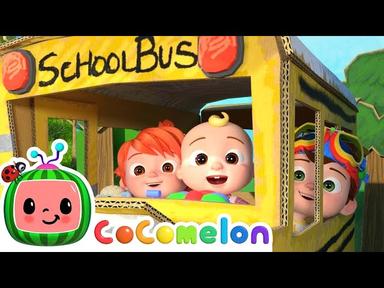 Wheels on the Bus V1 | Lellobee by CoComelon | Sing Along | Nursery Rhymes and Songs for Kids cover