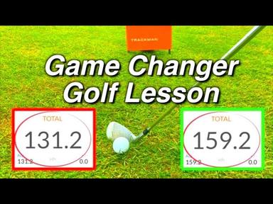 How to strike your irons pure every time - Student gains 28 yards with a 7 Iron and you could too cover