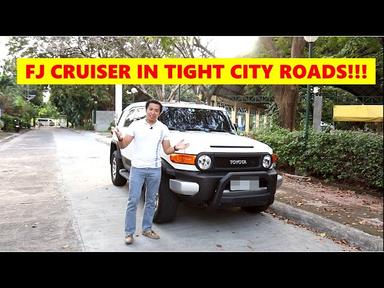 Here's a Tour and City Drive with the Toyota FJ Cruiser!! cover