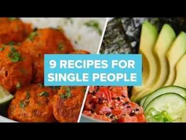 9 Recipes For Single People cover