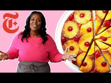 How to Make Pineapple Upside-Down Cake | Millie Peartree | NYT Cooking cover