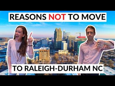 Top Reasons NOT to Move to Raleigh-Durham North Carolina! cover