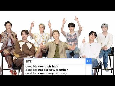 BTS Answer the Web's Most Searched Questions | WIRED cover