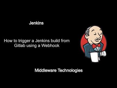 How to trigger a Jenkins build from Gitlab using a Webhook trigger cover