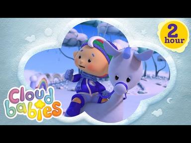 ❄️ 💙 Baba Blue's Winter Fun & Other Bedtime Stories | 2 hours of Cloudbabies | Christmas 2021 cover