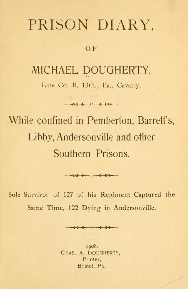 War Prison Diary