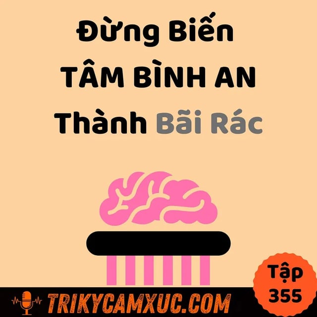 Ep352: Đừng biến TÂM BÌNH AN thành Bãi Rác -Tri Kỷ Cảm Xúc #353
